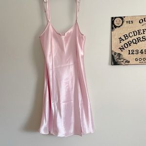 Morgan Taylor pink slip dress